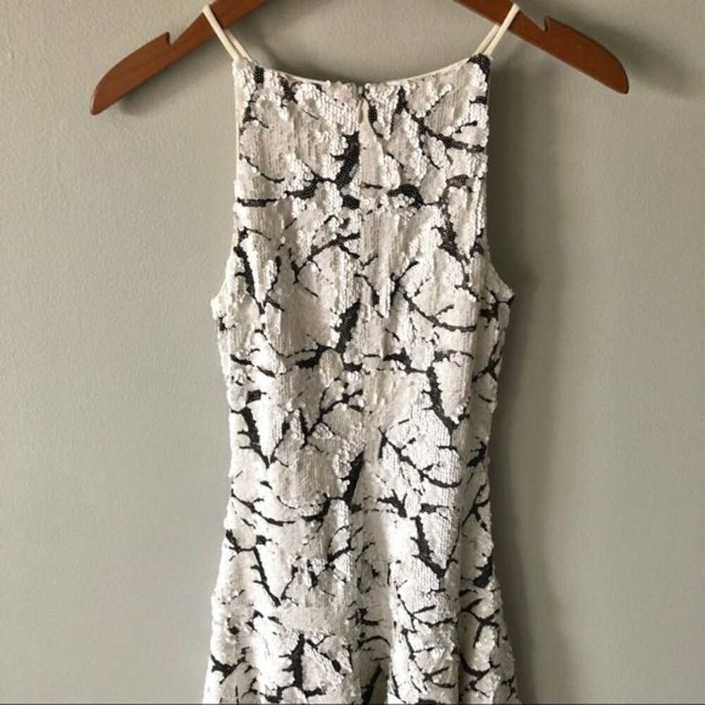 Dress The Population Beaded Sequins Dress Size Small - Picture 11 of 16
